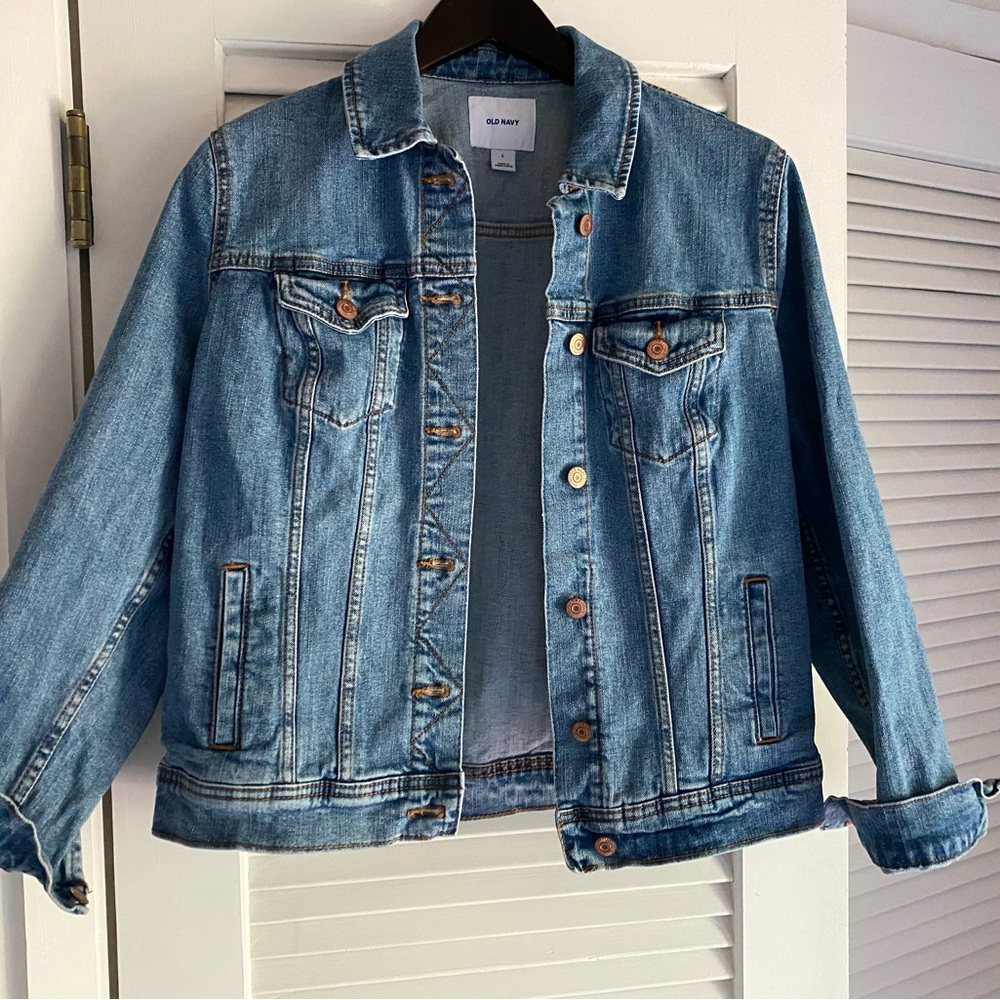 Old Navy denim jacket size large